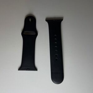 Apple Watch Sport Band 41mm Midnight Silicone Strap S/M M/L Replacement